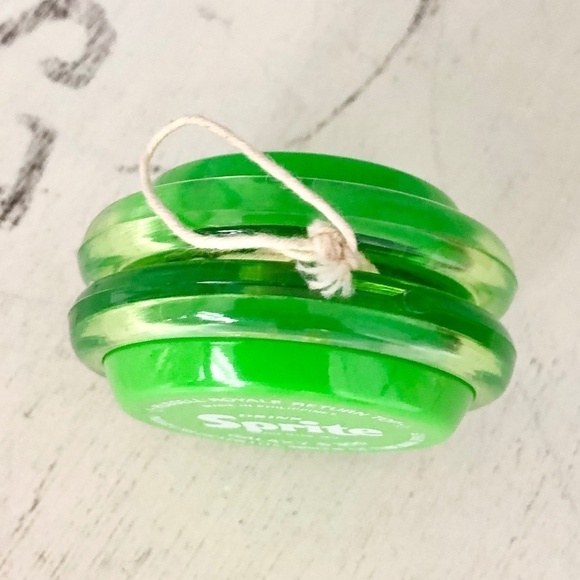 Sprite, 1980's, Vintage Promotional, Yo-Yo, With, Coca Cola, Plastic Case Holder - Picture 7 of 11